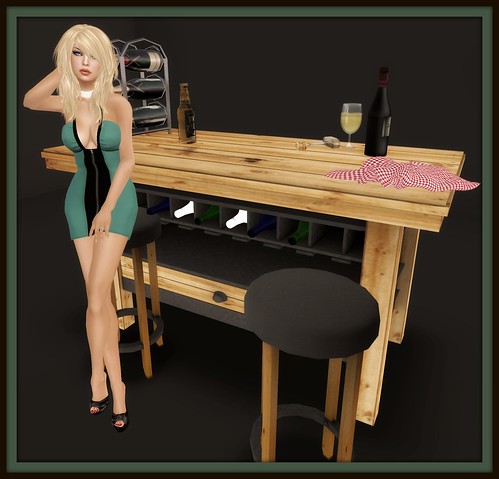Piddlers Perch group gift - home pub - Citrus new release mesh dress 99L by Faithless Babii