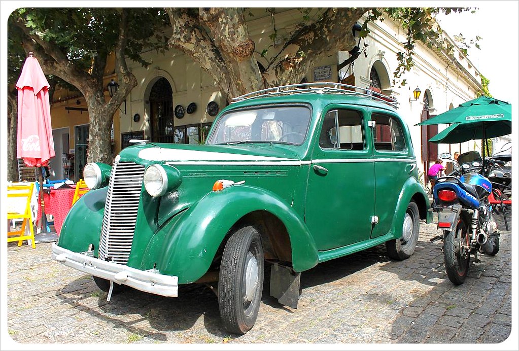 uruguay vintage car colonia