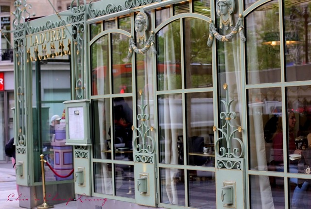 Paris Laduree storefront by Chic n Cheap Living