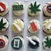 Cannabis themed cupcake giftbox