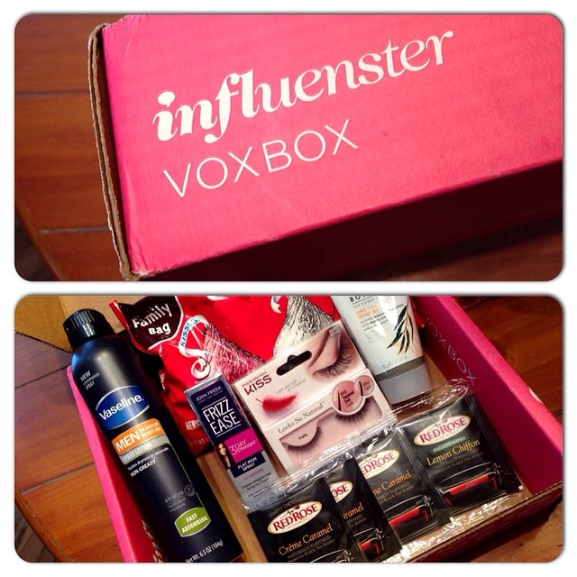 I was so excited to receive my second box of freebies to sample from @influensterbox today! The #jadorevoxbox is packed full of wonderful full size goodies such as Boots Botanics Shine Away Ionic Clay Mask, a bag of Hershey kisses, Frizz Ease 3-Day Straig