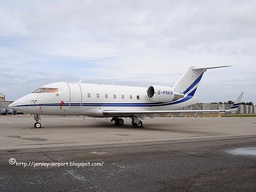 G-PRPR Canadair CL604 Challenger by Jersey Airport Photography
