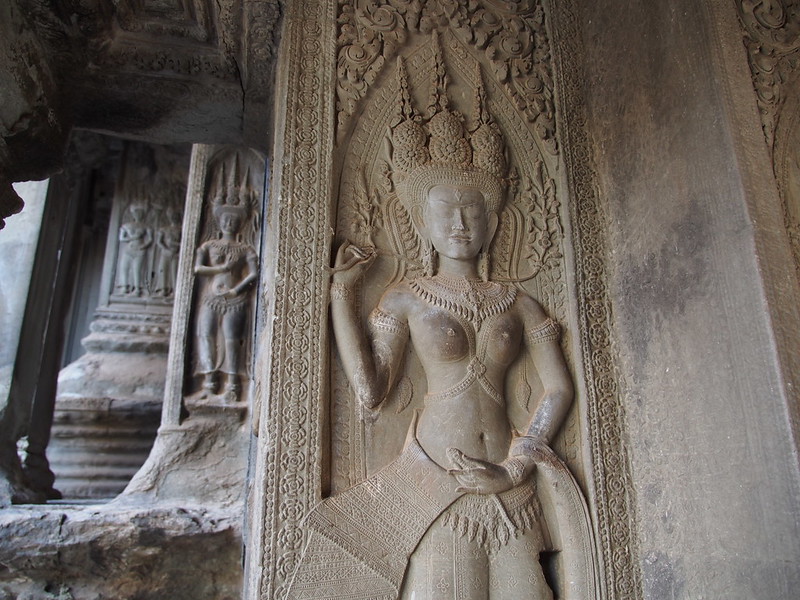 Apsaras at Angkor Wat - 3rd Corridor