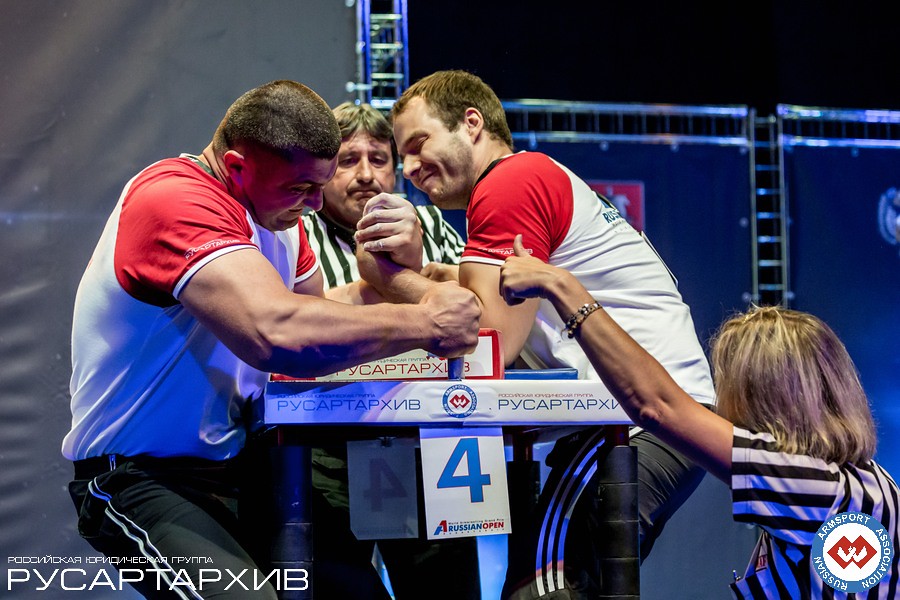 Andrey Pushkar vs. Ivan Matyushenko│ A1 RUSSIAN OPEN 2013, Photo Source: armsport-rus.ru