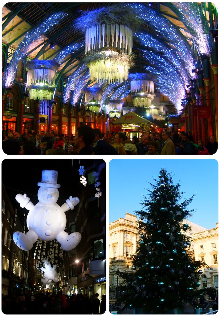 London Christmas lights & Tree