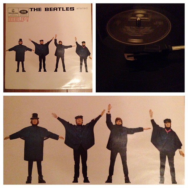 051113_ #np "Help!" by The Beatles #vinyl