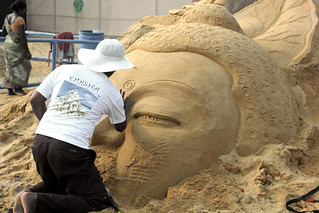 Sand Artist Badal Tarai