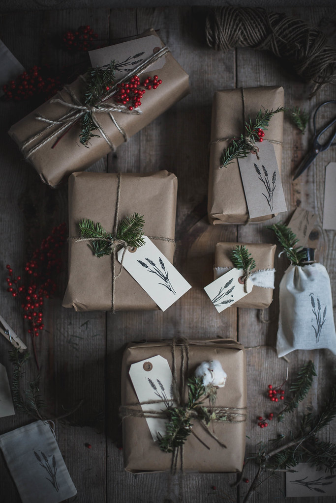 Foraged Gift Wrapping
