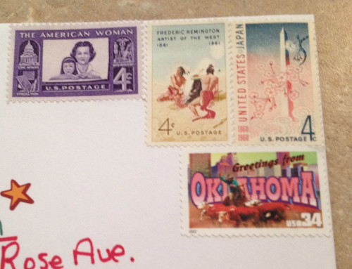 Vintage stamps