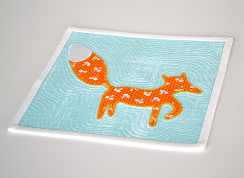 Foxy mini quilt