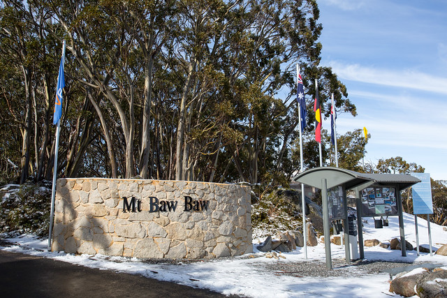 Mount Baw Baw entrance gate