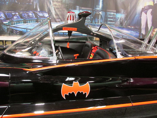 The 1960's Batmobile from the TV Show Batman.  The Volo Auto Museum.  Volo Illinois.  June 2013. by Eddie from Chicago