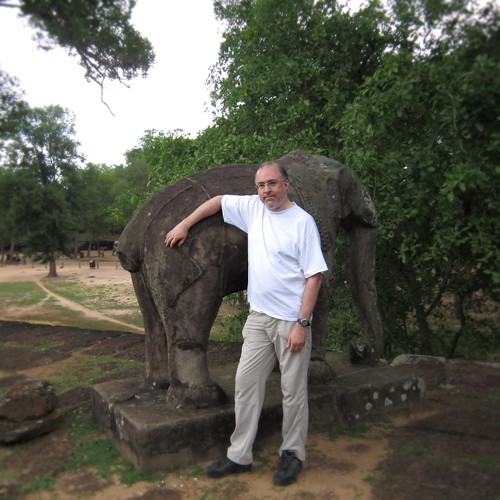 and this is me in Cambodia...
