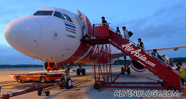 Family flight experience with AirAsia