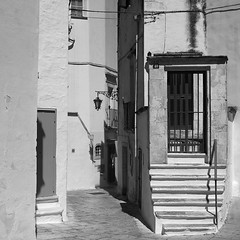 Puglia. Walls and Stairs.