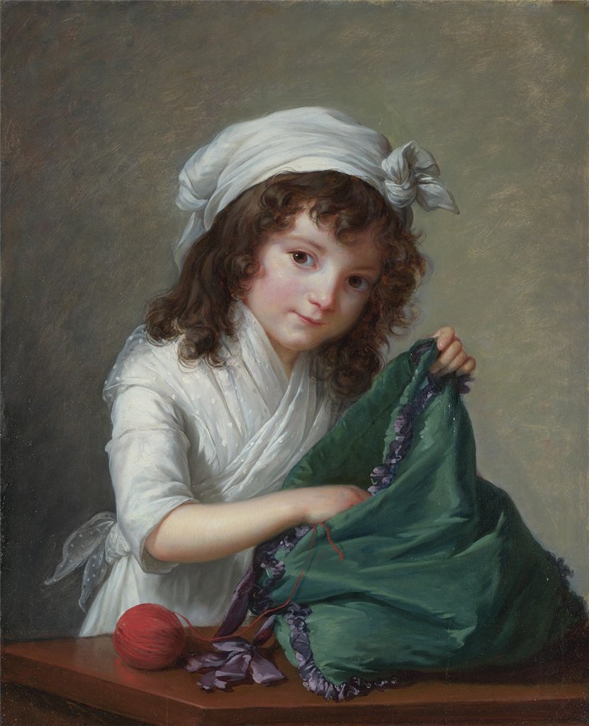 Mademoiselle Brongniart by Élisabeth Vigée-Lebrun, 1788