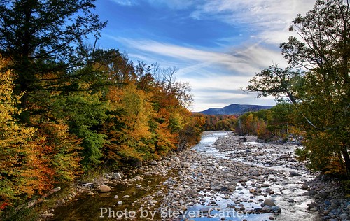 Fall in Lincoln, New Hampshire by satdishguy