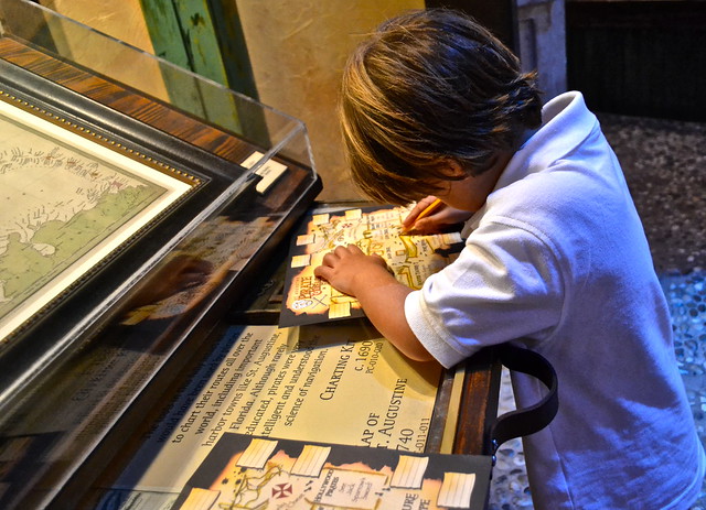 interactive games at the pirate musuem in st augustine fl