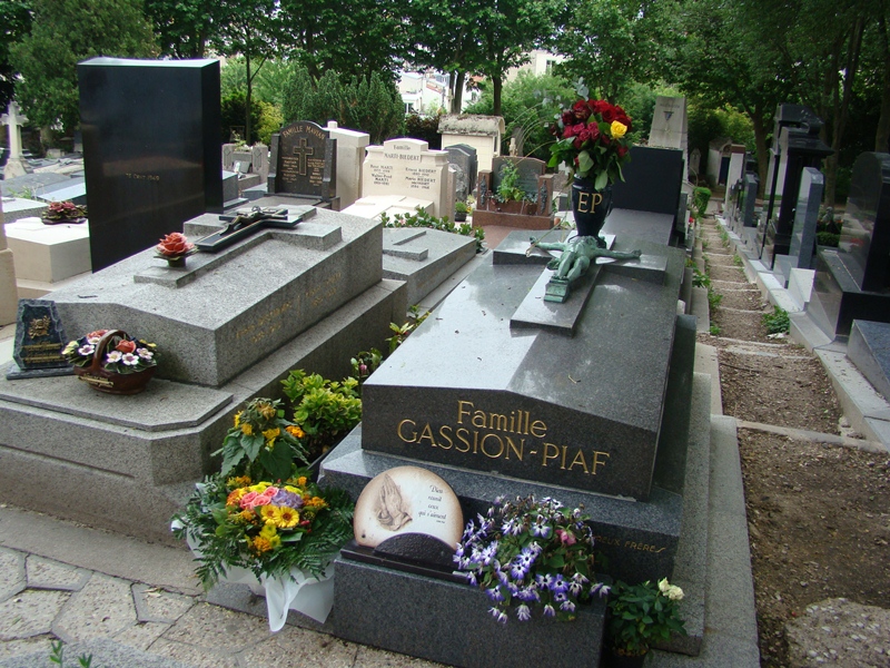 Edith Piaf grave