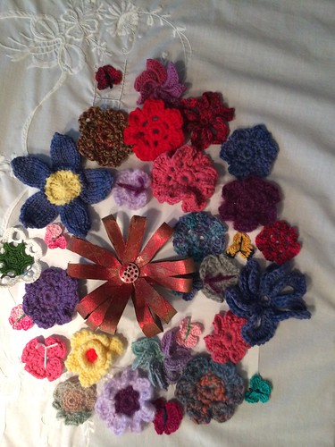 Iron Craft '14 Challenge #4 - Flower Ornaments