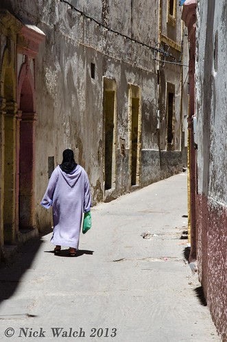 Walking Away - Essouira Morocco