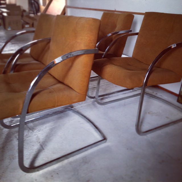 Milo Baughman, Thayer Coggin Four Chairs