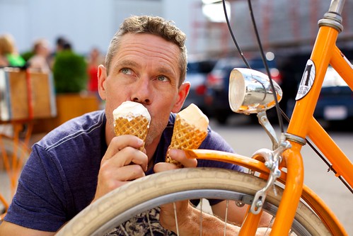 Bike + Ice Cream. Anything Better?