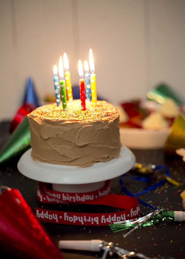 The Gluten Free Scallywag - Vanilla Birthday Cake