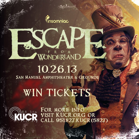 escape from wonderland 2013 ticket giveaway