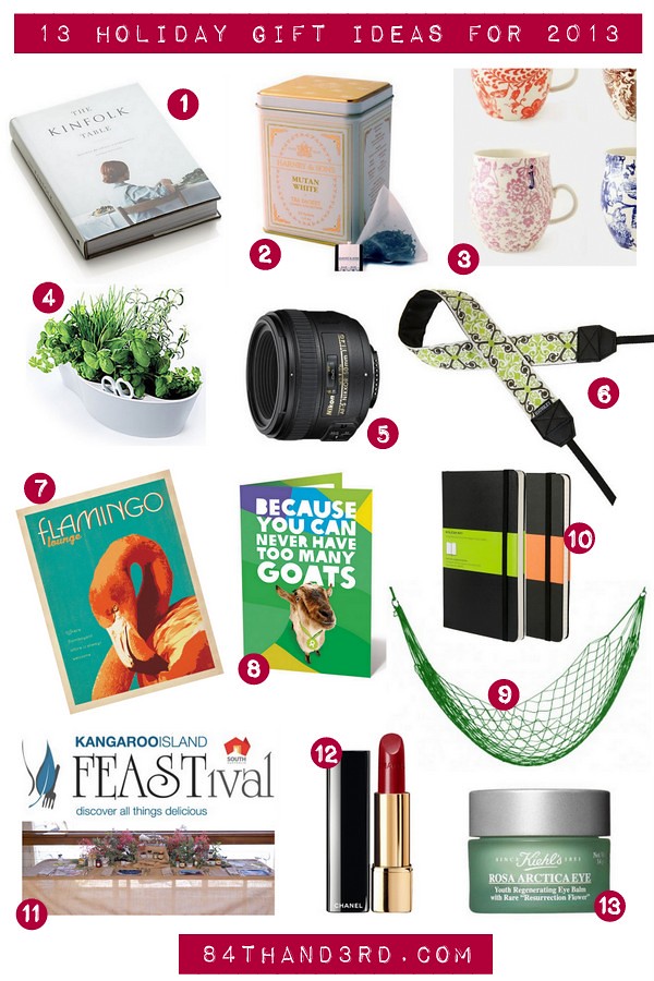 13 Holiday Gift Ideas for 2013