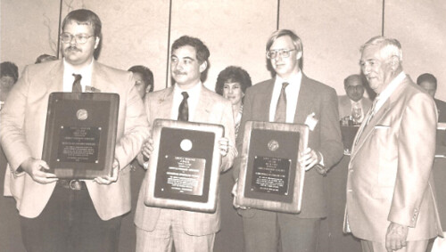 1989 Pittsburgh ANA John Burns, Rich Crosby, Wayne Homren, Steve Taylor