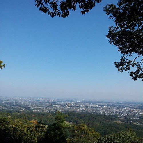 日和田山、山頂より。
