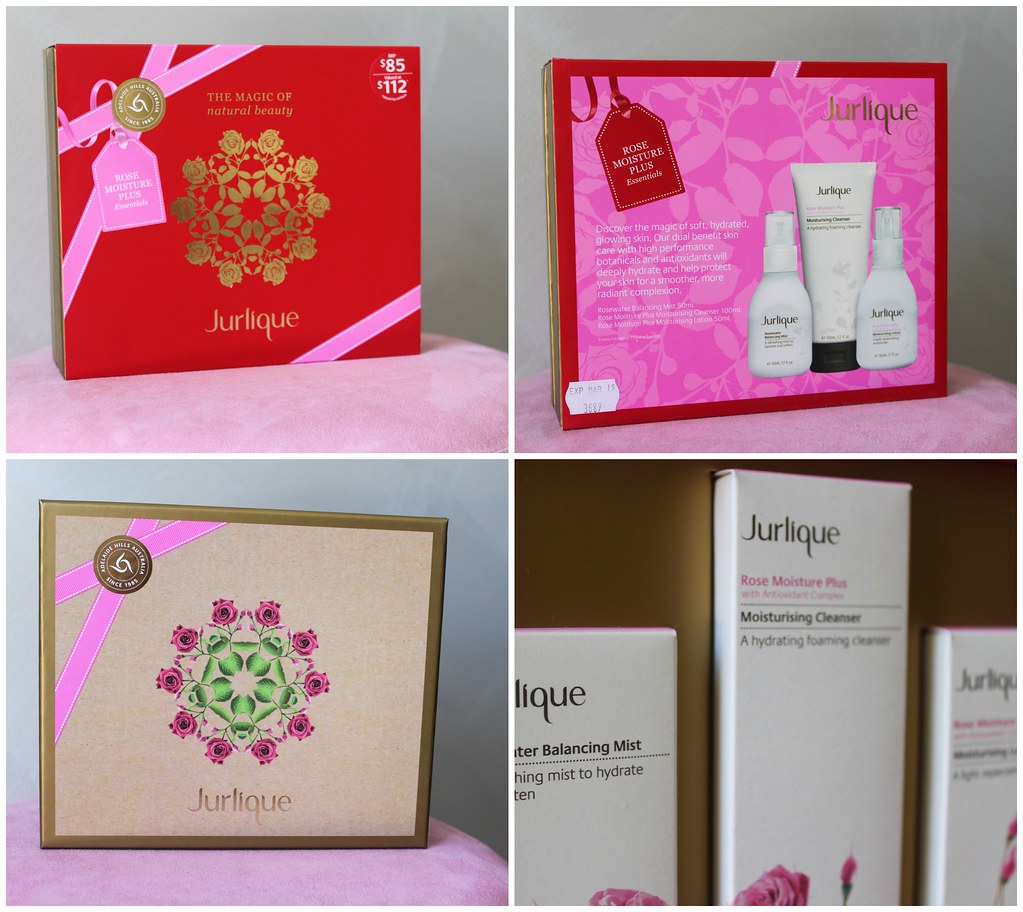 Jurlique christmas pack value natural australian beauty review blog blogger aussie rose moisture plus hand picked lavender pretty skin clear beautiful opinion