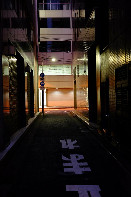 twilight alleyway
