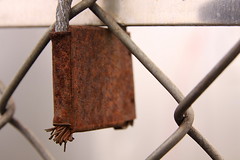 rusty lock