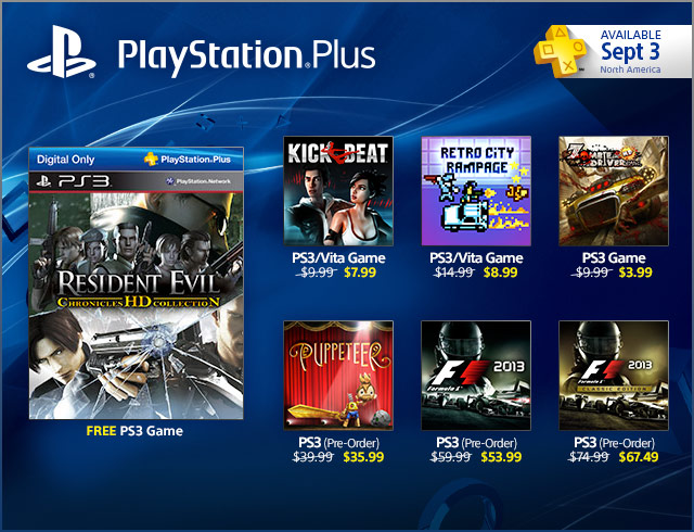 PlayStation Plus Update 9-3-2013