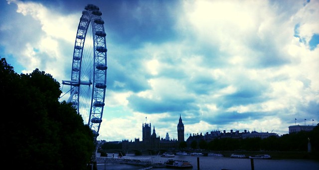 The view from the Southbank
