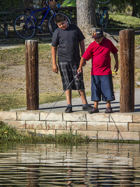 Fishing at Wilderness Park