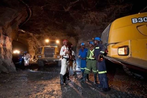 Miners in Zimbabwe where diamonds are a substantial portion of the national exports. Anjin is retrenching nearly 1000 workers. by Pan-African News Wire File Photos