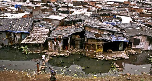 Mumbai slum (courtesy of National Public Radio)