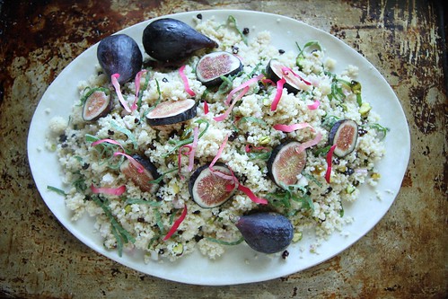 Couscous Salad with Currants, Figs and Pistachios