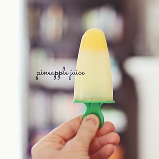 home-made popsicles!