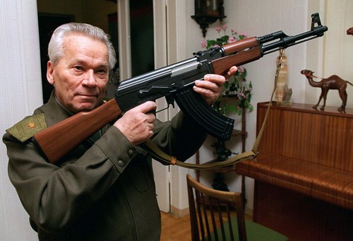 Mikhail Kalashnikov of the former Soviet Union, 94, who invented the infamous AK-47, has passed away. His rifle served as a weapon in the African Revolution as well as others. by Pan-African News Wire File Photos