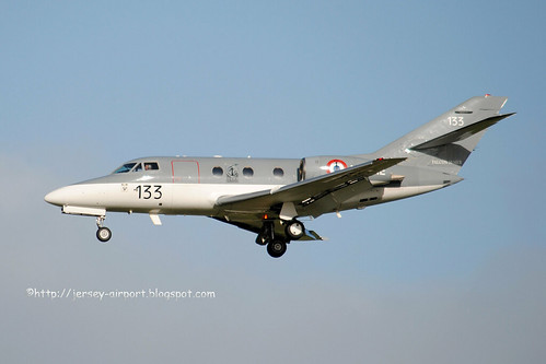 133 Dassault Falcon 10MER by Jersey Airport Photography