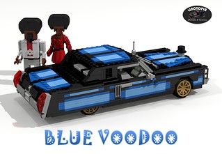 Linotopia - Blue Voodoo - 1971 Cadillac Eldorado Hardtop