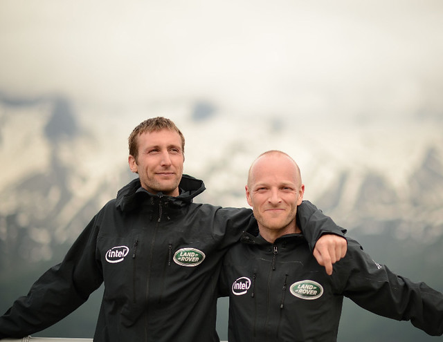 Ο Ben Saunders (αριστερά) και ο Tarka L’Herpiniere θα προσπαθήσουν να αναβιώσουν την Terra Nova Expedition...