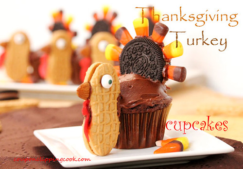 Thanksgiving-Turkey-Cupcakes