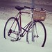 Another bicycle versus snow shot, here in stormy #Toronto. There's more of the stuff falling even now.