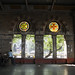 Stained-glass windows in VT station