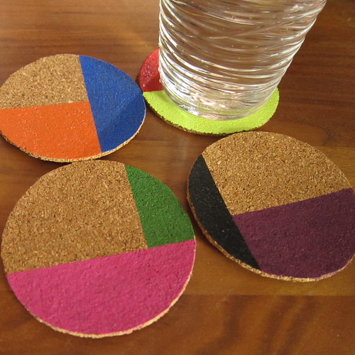 Iron Craft '13 #10 - Color Blocked Coasters